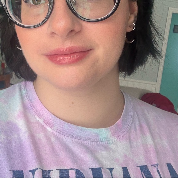 PAIR of Silver Mini Crescent Moon Earring - Picture 4 of 6